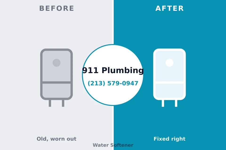 Before and after: plumbing repair Warrenton, OR